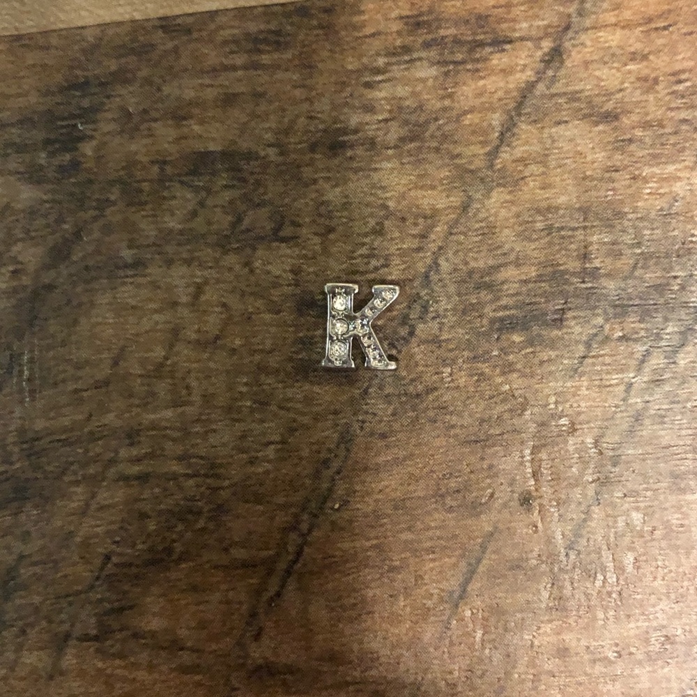 Origami Owl K charm